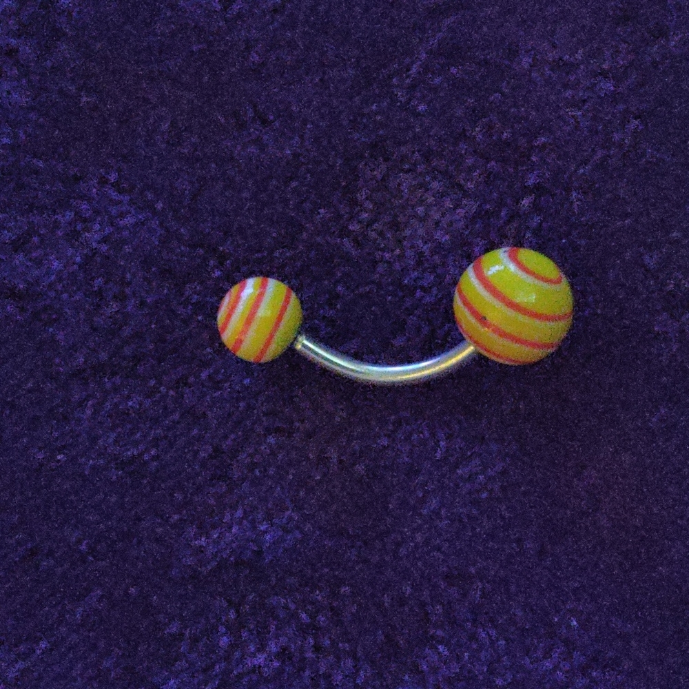 Stainless steel Belly button ring-$5 add on